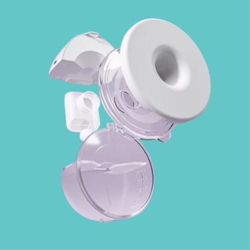 La Frutta MUM Hands-Free Breast Pump 150 ml cup, light weight, Wearable Pump with Comfortable Flange, 3 Modes & 9 Levels, Electric Breast Pump Portable for Easy Pumping, Smart Display, Wireless, Free  milk storage bags are included.