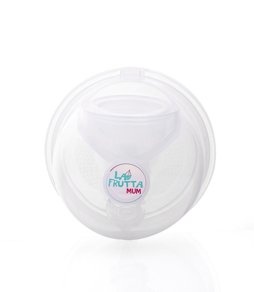 La Frutta MUM Hands-Free Breast Pump 210 ml cup ,Wearable Pump with Comfortable Flange, 4 Modes & 9 Levels, Electric Breast Pump Portable for Easy Pumping, Smart Display, Wireless,  Free milk storage bags are included.