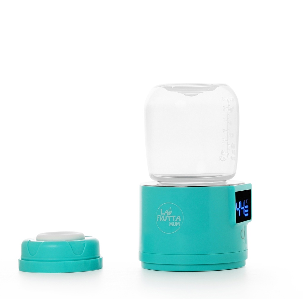 La Frutta MUM Portable Chargeable Milk Warmer, 180ml bottle, chargeable, Free milk storage bags are included.