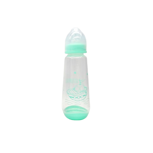 [22049+] La Frutta Colored Bottom PP Classic Bottle 270ml 4+Months - Green