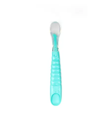 [22485=] La Frutta Silicone Spoon Peel and Mash +4Months - Blue