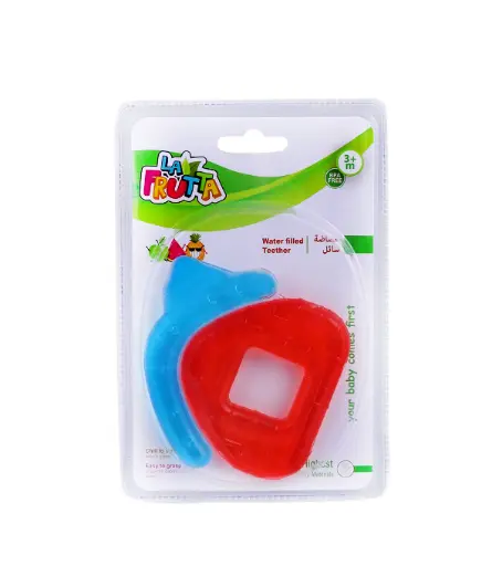 [6222027106594] La Frutta Water Filled Teether 2colors - House Shape