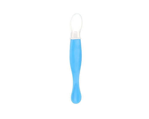 [6937620224797] La Frutta Silicone Spoon – Double sides - Blue Color
